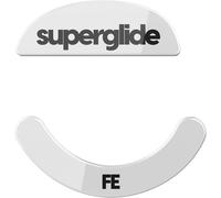 Superglide Ultra Strong Ultra Fast Smooth Durable Glass Mouse Pads for Pulsar Xlite V1/V2 [White]