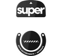 Superglide2-Nouvelle Surface de Vitesse contrôlable,Pieds de Souris Les Plus Rapides et Les Plus Lisses,fabriqués avec du Verre Ultra résistant,Semelle Lisse et Durable pour Logitech G Pro X.