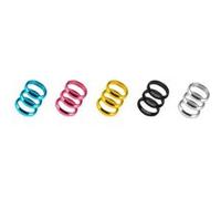 Supergrip Spare Rings Harrows (x3) Bleu Multicolore G