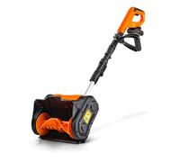 SuperHandy Souffleuse à neige/pelle électrique sans fil rechargeable CC 20 V, portable, légère | 25,4 cm de largeur 12,7 cm de profondeur, distance de lancement de 7,6 m, 136,1 kg par min