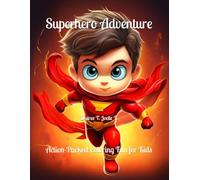 Superhero Adventures: Action-Packed Coloring Fun for Kids