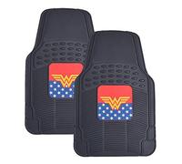 Superhero Tapis de Sol de Voiture sous Licence Officielle Warner Bros DC Comics, Protection intérieure Automobile pour Voiture, Camion, Van, SUV