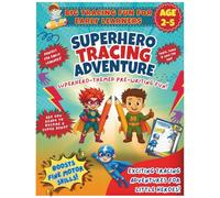 Superhero Tracing Adventure for Kids Ages 2-5 | Fun Pre-Writing Workbook with Lines, Shapes, Mazes & Fine Motor Skill Practice: Includes Fun Missions, ... Nursery & Kindergarten Learning at Home
