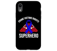 Superhéros des Droits des Victimes de Crime Coque pour iPhone XR