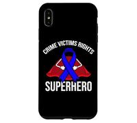 Superhéros des Droits des Victimes de Crime Coque pour iPhone XS Max
