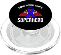 Superhéros des Droits des Victimes de Crime PopSockets PopGrip pour MagSafe