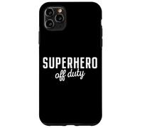 Superhéros en Civil Superhero Off Duty Costume de Superhéros Coque pour iPhone 11 Pro Max