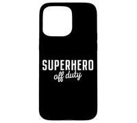 Superhéros en Civil Superhero Off Duty Costume de Superhéros Coque pour iPhone 15 Pro Max