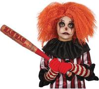 Superhéros Horreur Clown Party Requisite Batte de baseball Costume Accessoires Halloween Aventure Héros Élément amusant Dessin animé Sport, Couleur : Marron