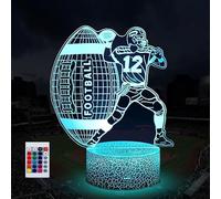 SUPERHONGJIHAO Veilleuse LED 3D pour enfants avec télécommande - 16 couleurs changeantes - Cadeau de Noël ou d'anniversaire pour enfant