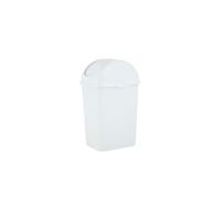 Superio R Performance Inc Petite poubelle fine Blanc 9 l
