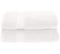 Superior - Collection Ensemble de Serviettes Super Douces et absorbantes, Coton, Blanc, 6 pièces