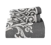 Superior Couvre-lit en Coton, Gris Anthracite, très Grand lit