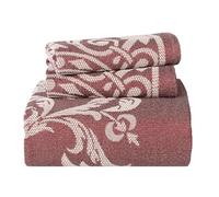 Superior Couvre-lit en Coton Rouge Baie Ada King Size