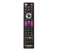 Superior Electronics Replacement Thomson/TCL - Télécommande Universelle Compatible avec Les téléviseurs Thomson et TCL - Prête à l’Emploi, sans Programmation - Parfaite pour Smart TV - Noire