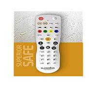 Superior Electronics Safe Télécommande Universelle Lavable et hygiénique avec Deux bancs de mémoire et Fonction d'auto-Apprentissage Blanc