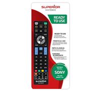 Superior Electronics Sony Replacement, télécommande de Rechange Universelle Compatible avec Tous Les téléviseurs et Smart TV de Marque Sony, prêt à l'emploi ne nécessite Pas de Programmation, Noir