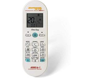 Superior Electronics SUPCU003, Airco 6000in1 Télécommande Universelle pour climatiseurs avec la Plus Grande Base de données