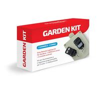 Superior Electronics SUPRK004 - Kit Garden 433, Kit récepteur d’extérieur à 220V 2 canaux 12A + 2 Télécommandes 433 MHz grilles Volets éclairage de Jardin Noir