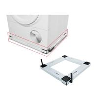 Socle anti-vibrations pour lave-linge avec roulettes, 37 x 37 cm - 62 x 62 cm,