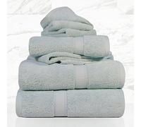 Superior - Ensemble de Serviettes, 6 pièces, Coton supérieur de 900 grammes, écume