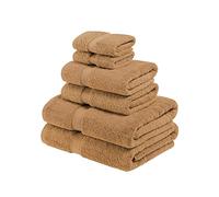 Superior - Ensemble de Serviettes, 6 pièces, Coton supérieur de 900 grammes, Rouille