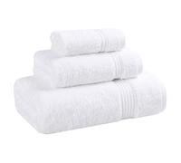 Superior - Ensemble de Serviettes, Coton, Blanc, 3 pièces