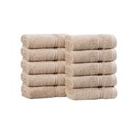 Superior - Ensemble de Serviettes Visage, Coton, Toast, 10 pièces