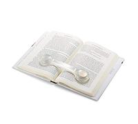Superior Essentials Marque-page/Poids pour livres pour maintenir des livres ouverts et en place, transparent