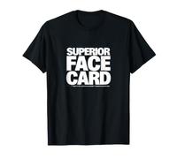 Superior Face Card Boss Energy Carrière Milestone Design T-Shirt
