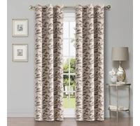 Superior Lot de 2 Rideaux occultants Thermiques de Style bohème Moderne avec Passe-Tringle pour Chambre à Coucher, 106,7 x 213,4 cm, Expresso