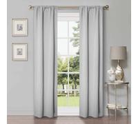 Superior Lot de 2 Rideaux occultants Thermiques pour Chambre à Coucher et Salon avec Passe-Tringle, 66 x 213,4 cm, Guimauve