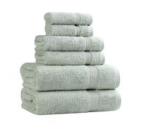 Superior, Lot de 6 Serviettes en Coton, Sauge