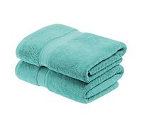 Superior Lot de Serviettes de Bain en Coton égyptien de 800 g/m², Comprend 2 Serviettes de Bain en Peluche de Luxe, absorbantes, à séchage Rapide, pour Salle de Bain d'invités, Appartement, Nouvelle
