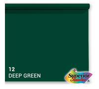 SUPERIOR Fond de Studio 1.35x11m Deep Green (NR 12)