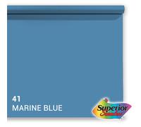 Superior papier de fond 41 marine blue 1,35 x 11m pour photographie professionnelle