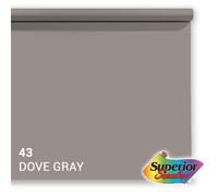 SUPERIOR Fond de Studio 1.35X11m Dove Gray (NR 43)