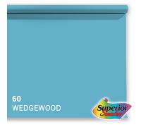 Superior papier de fond 60 Wedgewood 1,35 x 11m - bleu clair professionnel