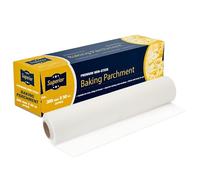 Superior Rouleau de papier sulfurisé épais et antiadhésif de qualité supérieure pour la cuisson - Passe au four et au congélateur, résistant à la chaleur et facile à nettoyer, parfait pour les