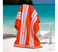 Superior Serviettes de Plage en Coton Cabana à Rayures, Serviettes colorées pour Adulte, Enfant, Piscine, Natation, Sable, Voyage, Grandes surdimensionnées, absorbantes, séchage Rapide, Collection