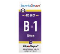 Superior Source, B-1, 100 mg, 100 Comprimés à Dissolution Instantanée