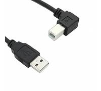 superior ZRL® 90 Degree Angle Bend USB 2.0 Rotation Type B Ligne d'extension de la Bouche carrée de l'imprimante de Ligne de données de Disque Dur Mobile (1m)