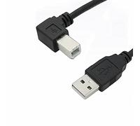 superior ZRL® 90 Degree Angle Bend USB 2.0 Rotation Type B Ligne d'extension de la Bouche carrée de l'imprimante de Ligne de données de Disque Dur Mobile (1m)