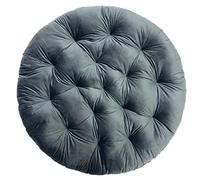 SuperKissen24. Coussin de Fauteuil Suspendu - Coussin Fauteuil Jardin - Oreillers de Oeuf Suspendu - Coussin Rond - Oreiller Moelleux - Anthracite