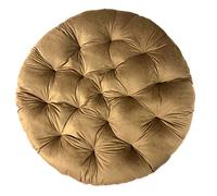 SuperKissen24. Coussin de Fauteuil Suspendu - Coussin Fauteuil Jardin - Oreillers de Oeuf Suspendu - Coussin Rond - Oreiller Moelleux - Beige