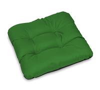 SuperKissen24. Coussin pour Chaise, Siège, Banc de Jardin, Canapé - Lot de 6 Coussins 45x45 cm - Bain de Soleil - Intérieur/Extérieur - imperméable - Vert