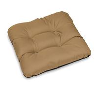 SuperKissen24. Coussin pour Chaise, Siège, Banc de Jardin, Canapé - Lot de 8 Coussins 45x45 cm - Bain de Soleil - Intérieur/Extérieur - imperméable - Beige