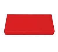 SuperKissen24. Matelas Coussin Dossier pour Palette Canapé 80x40 cm - Intérieur/Extérieur - imperméable - Mousse - Rouge