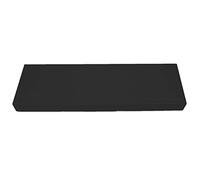 SuperKissen24. Matelas Coussin Dossier pour Palette Canapé Appui 120x40 - Intérieur/Extérieur - imperméable - Mousse - Noir