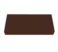 SuperKissen24. Tapis pour Chien Coussin Chien Dehoussable Coussin pour Chien Petit Moyen et Grand - Matelas Chien Lavable et Imperméable - 80x40 cm - Marron
